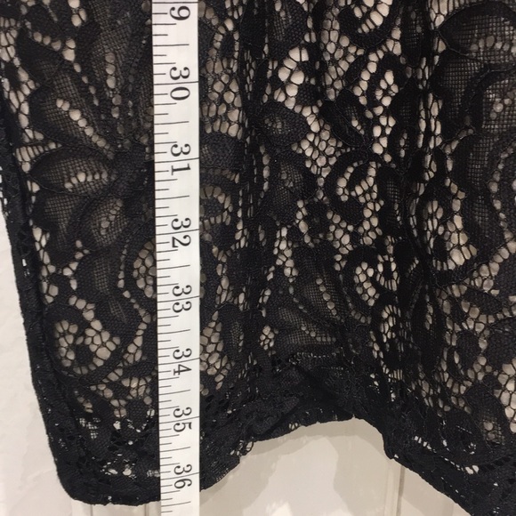 Beauty & The Beast Disney Black lace & cream underlay dress XL (Juniors sizing) - Picture 4 of 5